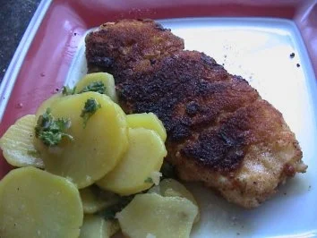 Seelachsfilet paniert - Rezept