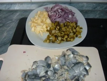 Salat.......Heringssalat - Rezept - Bild Nr. 2