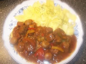 Aus dem Backofen - Gulasch - Rezept - Bild Nr. 4