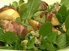 Feldsalat mit Speck, Birnen und scharfer Vinaigrette - Rezept
