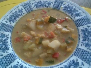 Bunter Hokaidokürbistopf - Rezept - Bild Nr. 2