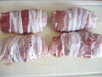 Hähnchenbrust mit Bacon und Champignon - Käse - Soße - Rezept - Bild Nr. 2