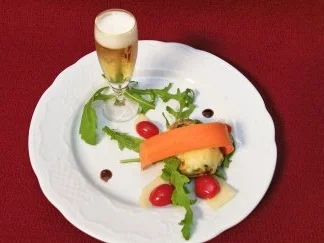Rezept: Gefüllter Pilz mit Pils (Da Hool) Gefüllter Pilz mit Pils (Da Hool) - Rezept