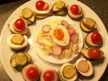 kleiner Snack zum Fernsehen - Rezept