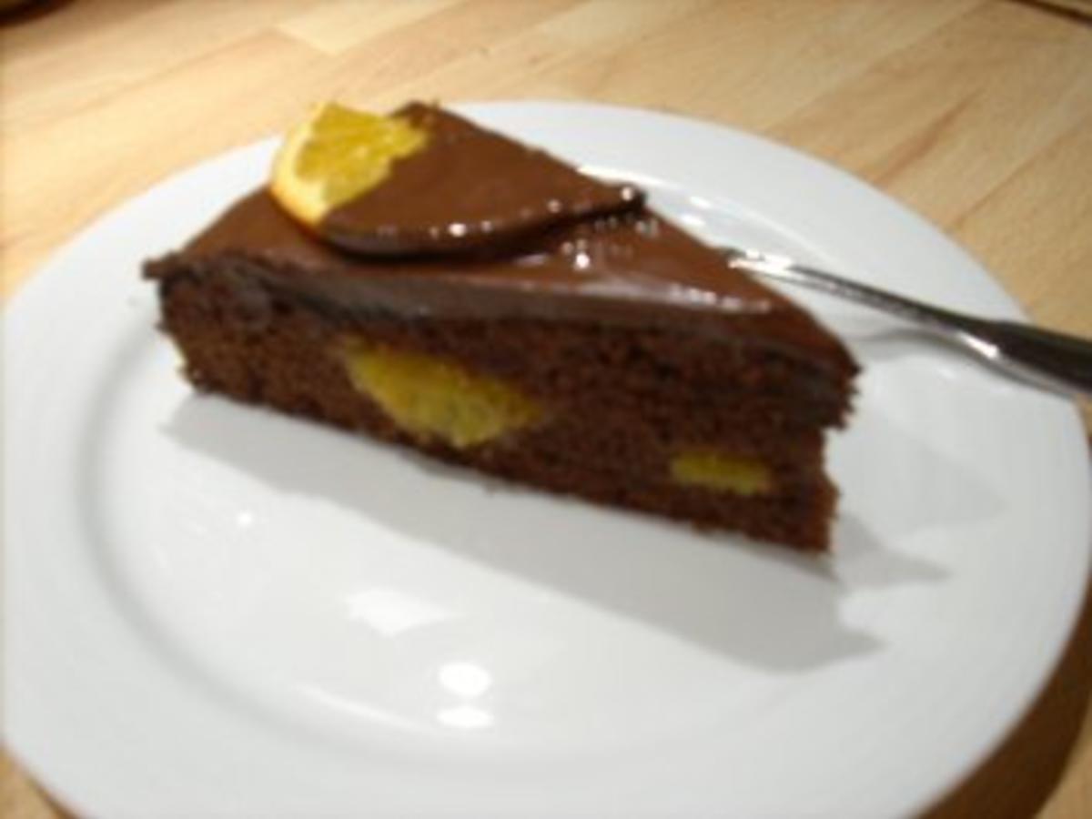 Schoko-Orangen-Torte - Rezept mit Bild - kochbar.de