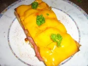 Rezept: Mandarinen-Schinken-Überraschungs-Toast Mandarinen-Schinken-Überraschungs-Toast - Rezept