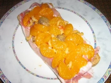 Mandarinen-Schinken-Überraschungs-Toast - Rezept - Bild Nr. 3