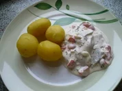 Marinierter Hering und Pellkartoffeln - Rezept