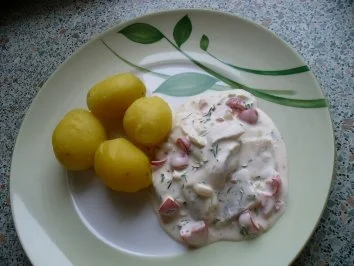 Marinierter Hering und Pellkartoffeln - Rezept - Bild Nr. 4