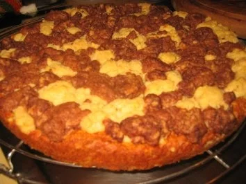 Backwaren: Streuselkuchen "Schwarz-Weiss" - Rezept