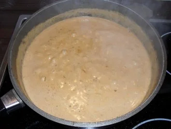 Brotauflauf mit Geschnetzeltem - Rezept - Bild Nr. 4