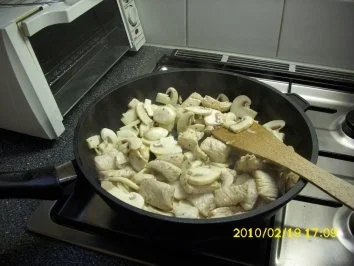 Rezept: Hahnchen-Nudel-Pfanne Hahnchen-Nudel-Pfanne - Rezept