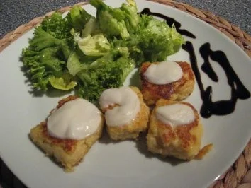 Rezept: Gebackene Griesschnitten Bild Nr. 2 Gebackene Griesschnitten - Rezept - Bild Nr. 2