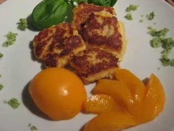 Rezept: Gebackene Griesschnitten Gebackene Griesschnitten - Rezept