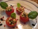 Gefüllte  Mini Rispentomaten - Rezept
