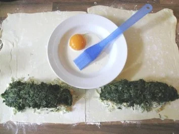 Rezept: Gefüllter Blätterteigfisch Bild Nr. 5 Gefüllter Blätterteigfisch - Rezept - Bild Nr. 5