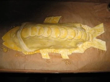 Rezept: Gefüllter Blätterteigfisch Bild Nr. 10 Gefüllter Blätterteigfisch - Rezept - Bild Nr. 10