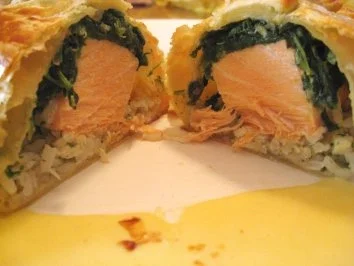 Rezept: Gefüllter Blätterteigfisch Bild Nr. 13 Gefüllter Blätterteigfisch - Rezept - Bild Nr. 13