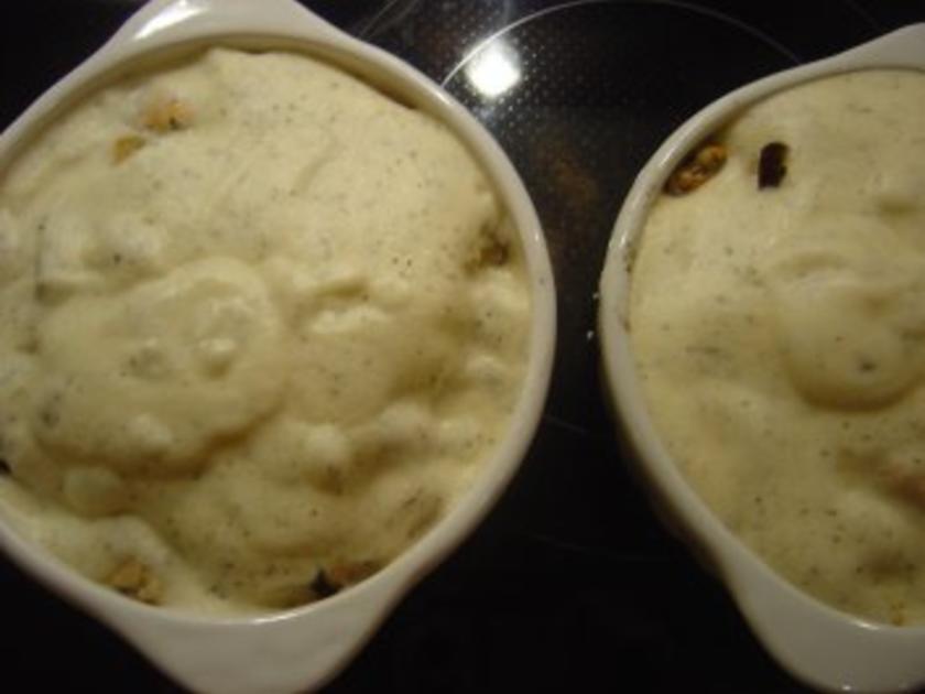 Miesmuscheln in Wein Zitronen Eischaum überbacken - einfach - 69 kcal/100g