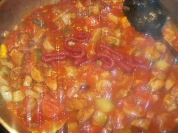 Wurstgulasch schön deftig - Rezept - Bild Nr. 9