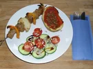 Fleischspieß - Schaschlikart - Rezept
