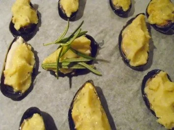Gratinierte Miesmuscheln - Rezept - Bild Nr. 3