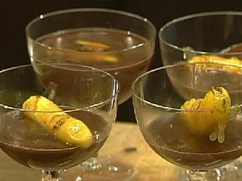 Rezept: Flambierte Bananen mit Schokoladensoße Flambierte Bananen mit Schokoladensoße - Rezept