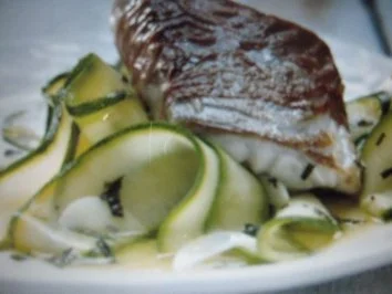 Seelachs im Parmaschinken-Mantel - Rezept