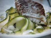 Rezept: Seelachs im Parmaschinken-Mantel Seelachs im Parmaschinken-Mantel - Rezept