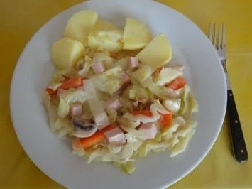 Rezept: Saftige Spitzkohl-Pfanne Saftige Spitzkohl-Pfanne - Rezept