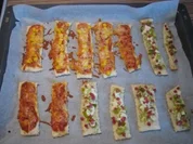 "SNACK" Pizza-Streifen - Rezept