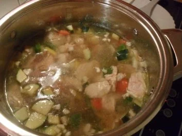 Rezept: Hähnchenpfanne mit Gemüse Bild Nr. 3 Hähnchenpfanne mit Gemüse - Rezept - Bild Nr. 3