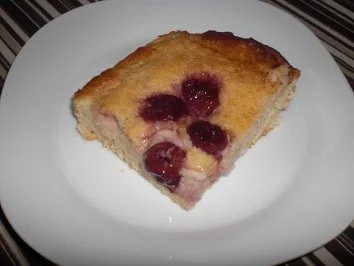 Kokos-Kirsch-Blechkuchen - Rezept - Bild Nr. 3