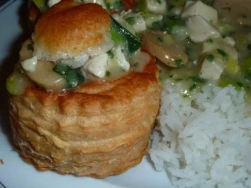 Gefüllte Königin-Pastetchen - Rezept - Bild Nr. 11