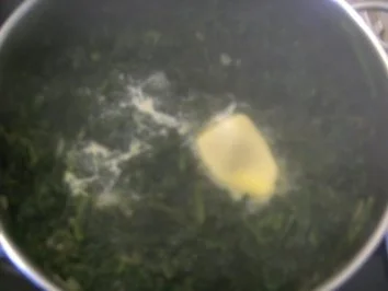 Blattspinat - Rezept
