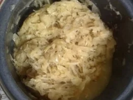 Schmorrippchen mit Kraut und Salzkartoffeln - Rezept - Bild Nr. 4