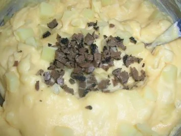 Kartoffeltarte - siehe hierzu auch meine Rezepte  Kalbsfilet und gefüllte Hähnchenbrust - - Rezept - Bild Nr. 6