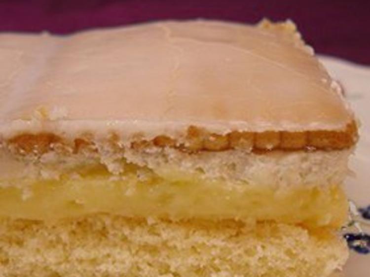 Zitronen Butterkeks Kuchen - einfach - 281 kcal/100g
