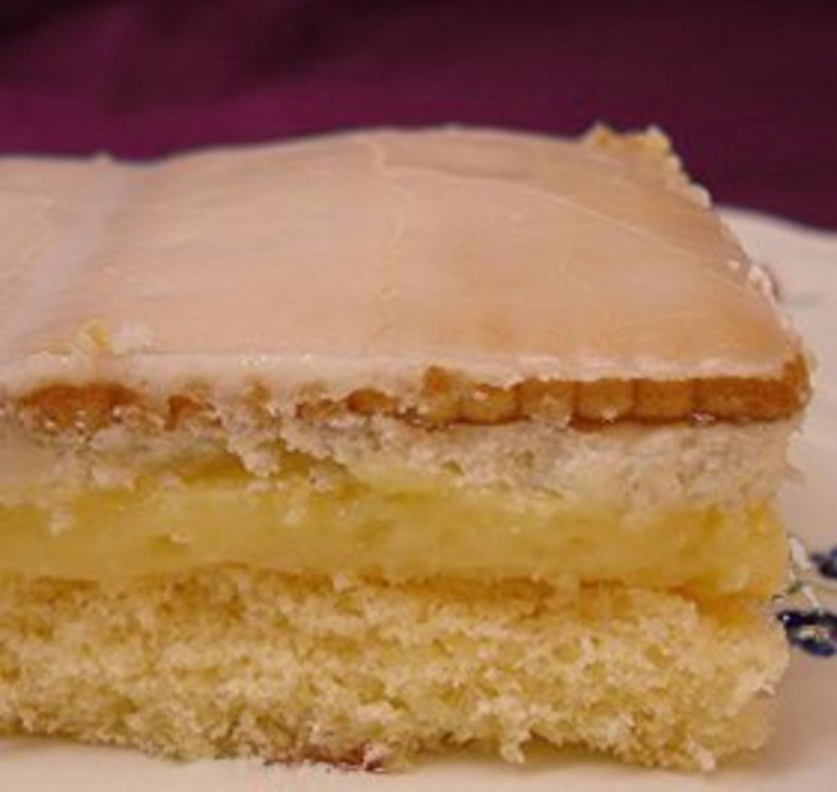 Bilder für Zitronen-Butterkeks-Kuchen - Rezept