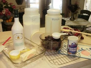 Brombeere Cobble mit Eierlikoer - Diese Beeren wachsen wild in Oregon und kosten nichts  - werden benutzt fuer alles - Rezept - Bild Nr. 2