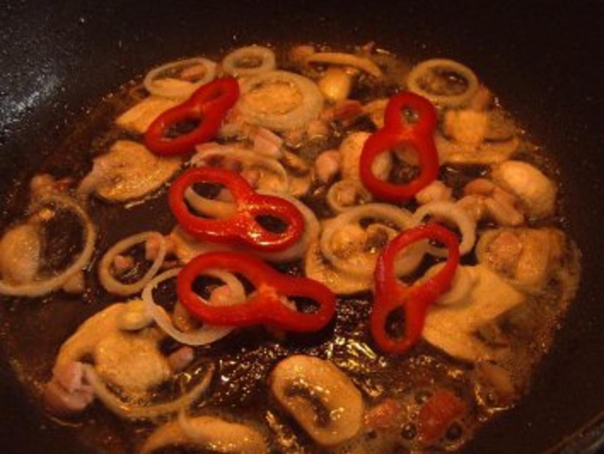 Champignon-Zwiebel-Paprika-Gemüse - Rezept - Bild Nr. 2