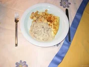 Kalbsgeschnetzeltes aus`m Pott - Rezept