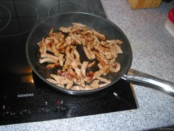 Kalbsgeschnetzeltes aus`m Pott - Rezept - Bild Nr. 2