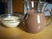 Dessert...Schokoladen-Soße - Rezept