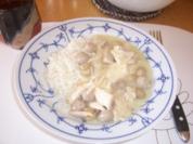 Geflügel...Hühnerfikassee - Rezept