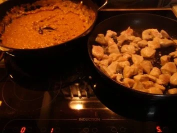 Rezept: Huhn in Erdnusssauce Bild Nr. 2 Huhn in Erdnusssauce - Rezept - Bild Nr. 2