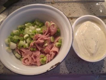 Rezept: Käsestrudel mit Schinken und Lauch Bild Nr. 2 Käsestrudel mit Schinken und Lauch - Rezept - Bild Nr. 2