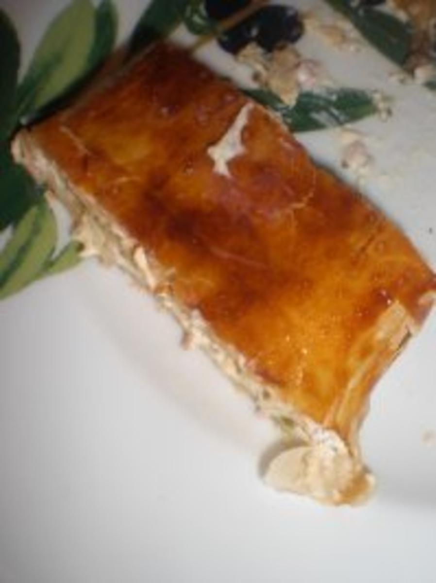 Bilder für Käsestrudel mit Schinken und Lauch - Rezept