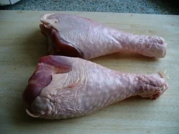 Putenschenkel, Rosenkohl, Salzkartoffeln - Rezept - Bild Nr. 2