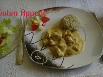 Rezept: Putencurry mit indischen Touch Putencurry mit indischen Touch - Rezept